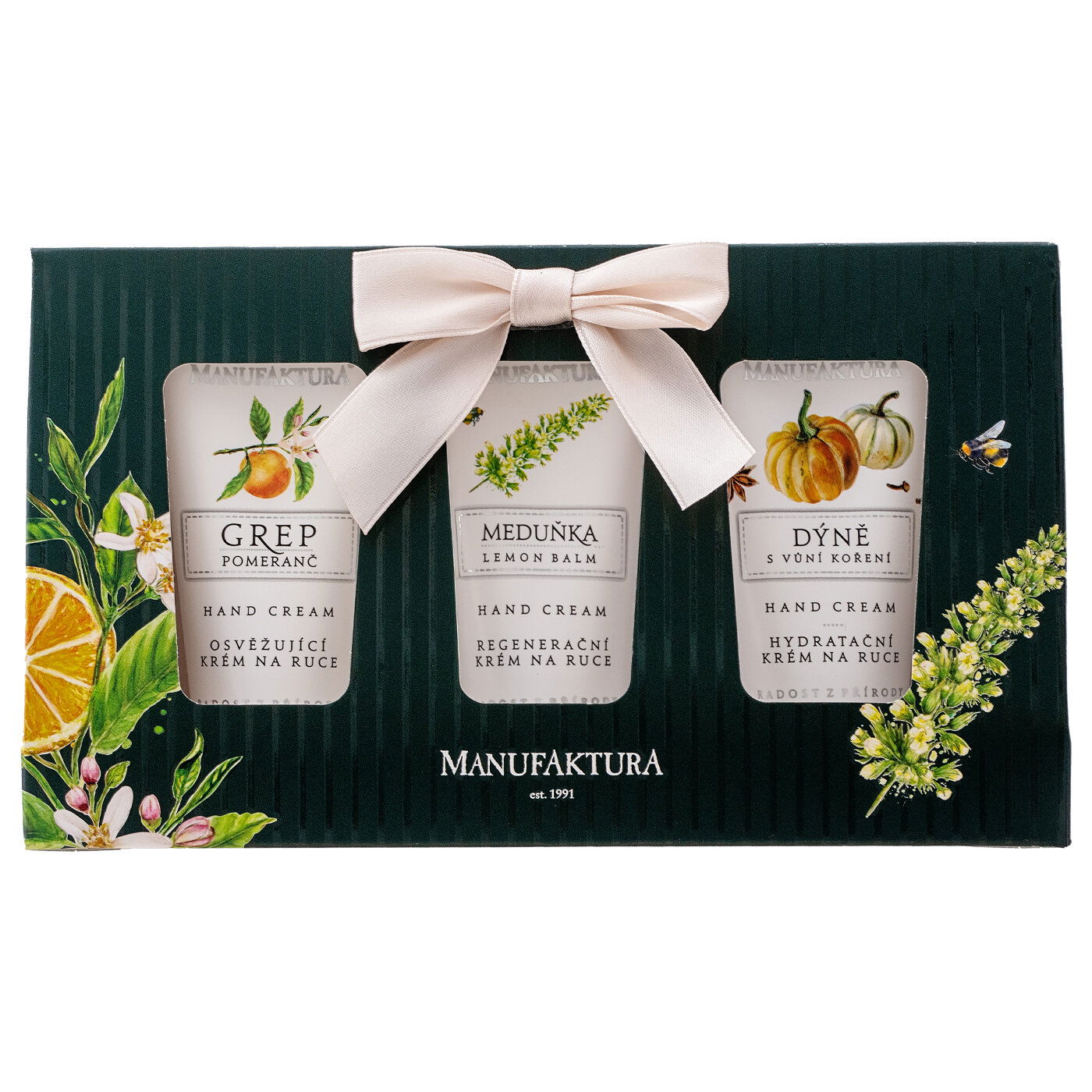 TRIO of Caring Hand Creams Gift Set | Manufaktura