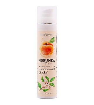 Self-Tanning Fluid with Apricot