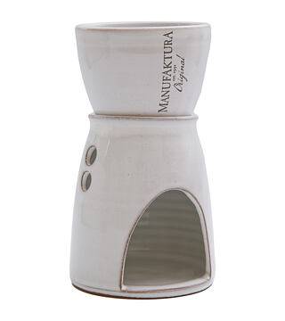 MANUFAKTURA White Ceramic Aroma Lamp