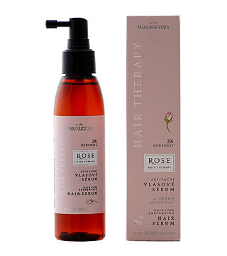 Anti-aging aktivační vlasové sérum proti padání vlasů RŮŽE & REDENSYL