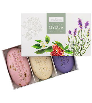 Exclusive Natural Emollient Delicate Soap Trio