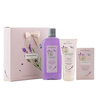 Darčeková sada ANTI-STRESS starostlivosti o Telo & Ruky LEVANDUĽA