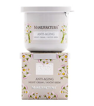 Anti-Pollution Night Face Cream with Daisy - ECO Refill