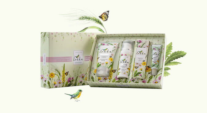 MEADOW Exclusive Set for Detoxification of Face, Lips & Hands