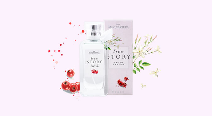 EdP LOVE STORY – Růže, rybíz & jasmín