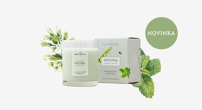 Prírodná sójová sviečka Relaxácia & harmónia – MEDOVKA