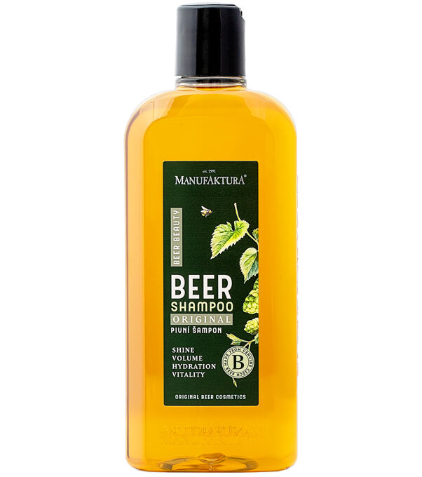 Originálny PIVNÝ šampón Lesk, objem & vitalita