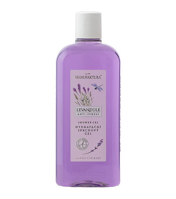Antistres hydratační sprchový gel LEVANDULE