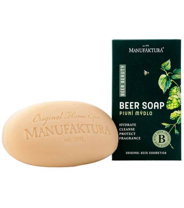 Prírodné zvláčňujúce tuhé mydlo na ruky a telo PIVNÁ KOZMETIKA