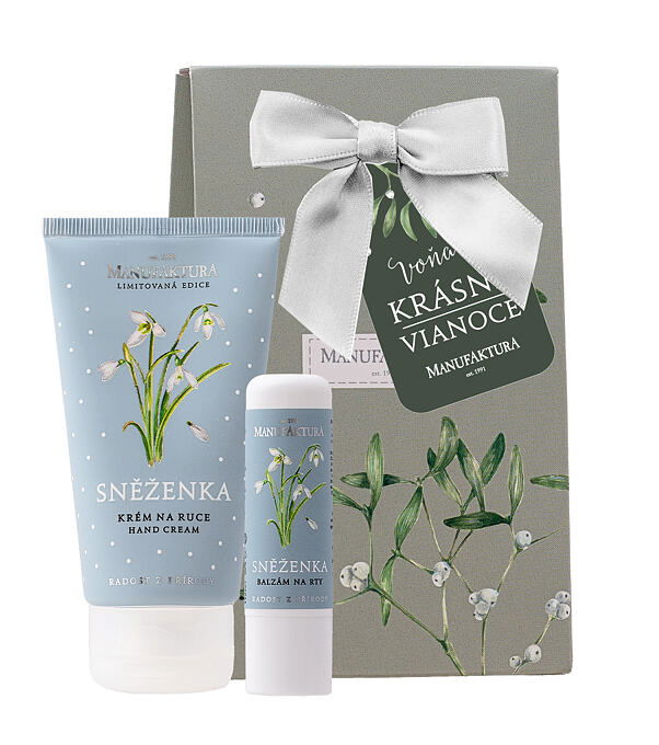 Vianočný darčekový set SNEŽIENKA do kabelky