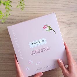 Dárková sada Anti-age péče pro krásné vlasy RŮŽE