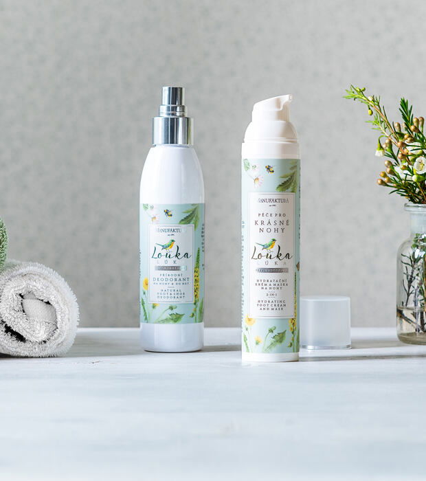 Svěží přírodní deodorant na nohy & do bot LOUKA