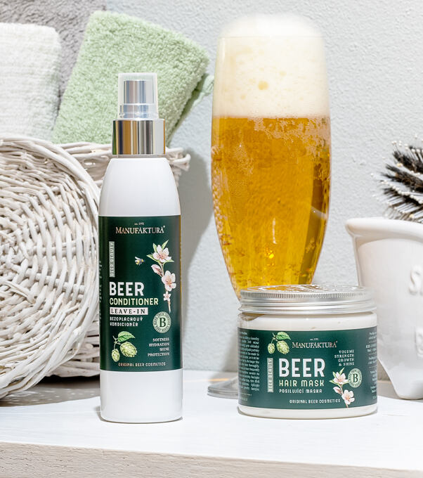 Bezoplachový kondicionér Hydratácia, lesk & ochrana PIVNÁ KOZMETIKA