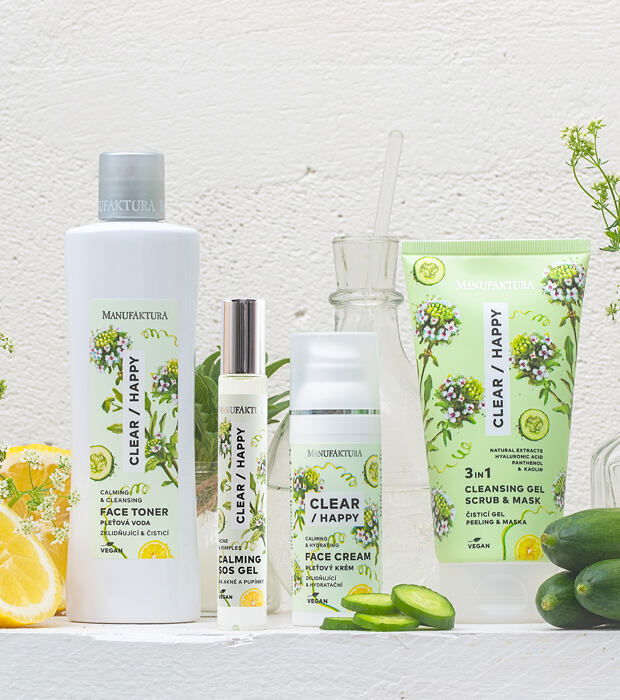 CLEAR & HAPPY Problematic Skin Care Package