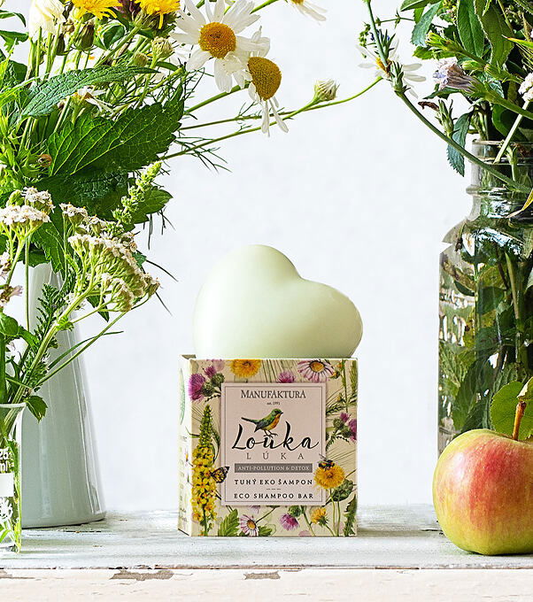 Anti-pollution & Detox tuhý EKO šampon LOUKA