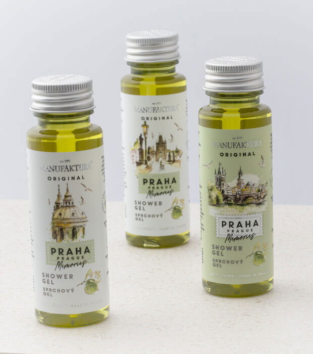 Jemný sprchovací gél PRAHA MEMORIES – mini