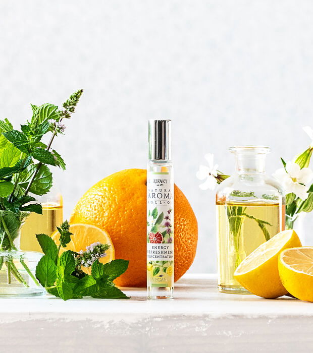 ENERGY, REFRESHMENT & CONCENTRATION Aroma Roll-On