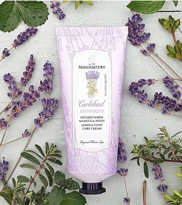 Hand & Foot Care Cream with Lavender & Thermal Spring Salt