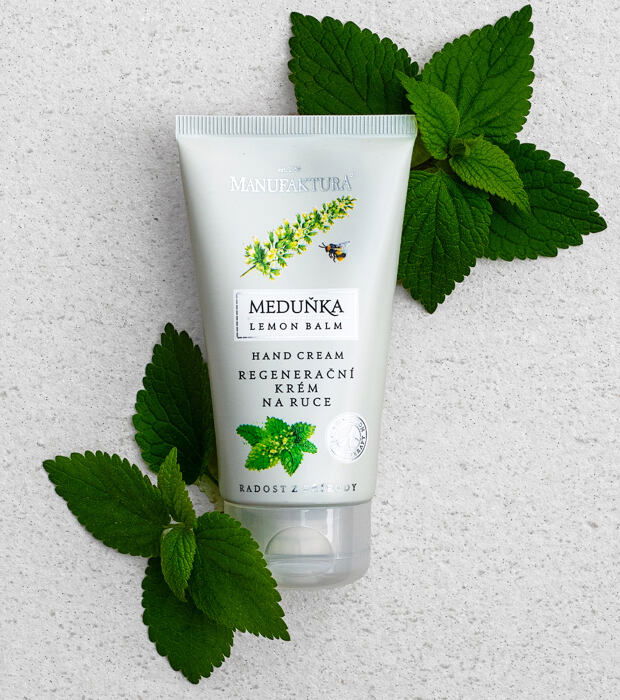 Relaxační a regenerační krém na ruce MEDUŇKA