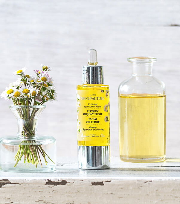 Exkluzívny pleťový olejový elixír Sedmokráska