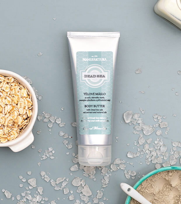 Výživné, hydratační a regenerační tělové máslo Mrtvé moře