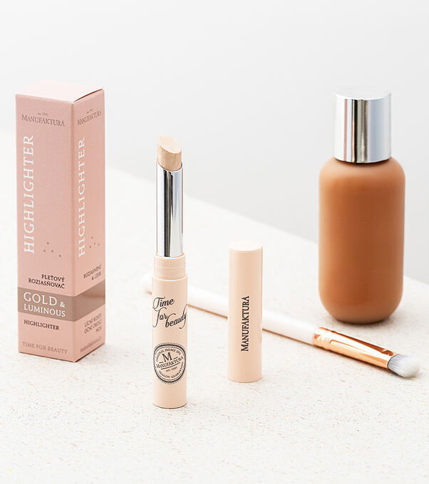 Multifunkční rozjasňovač v tyčince Gold & Luminous